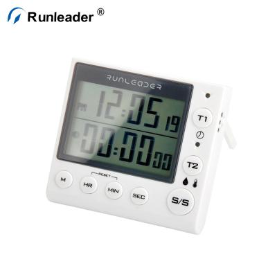 China Runleader Digital Sustainable Indoor Timer with Humidity Display and Temp Display Plastic Timer for sale