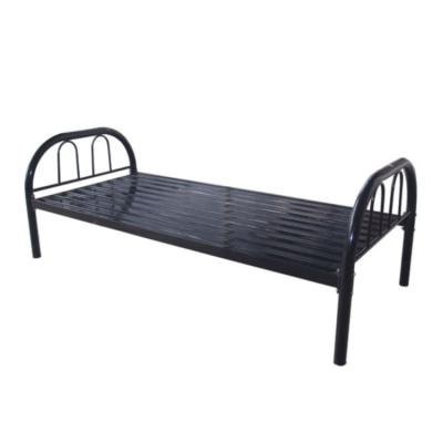 China Best Selling Modern Steel Used Folding Single Bed Iron Metal Single Bed for sale