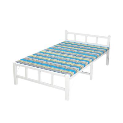 China Metal folding home care foldable base bed is suitable for single person folding bed mechanism in small space for sale