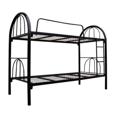 China Storage double military bunk bed iron metal adult decar bed for sale