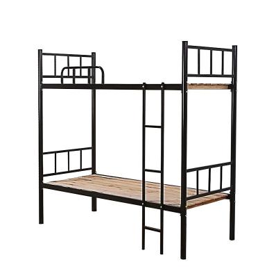 China Cheap steel bunk bed special price metal military bunk bed storage in school dormitory for sale