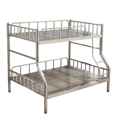 China Modern Children's Bedroom Furniture Mother Baby Crib Metal Bed Bunk Bed Ream Bunk for sale