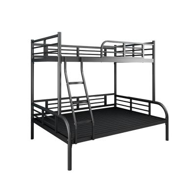 China modern steel double bed in school dormitory and steel double bed in military camp school metal bed for sale