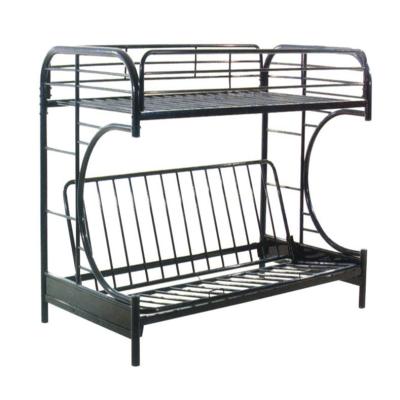 China Modern Double Size Metal Bed Attic Bunk Bed Metal Steel Frame Person Bunk Bed for sale