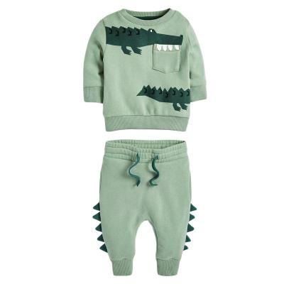 China The new cartoon boys' long-sleeved suit autumn and winter children's suit small virtuoso cotton children's fleece for sale