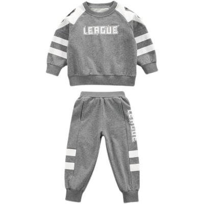 China Cotton Boys Sports Suits Spring Clothing 2022 New Korean Version Casual Spring And Autumn Children's Clothing for sale