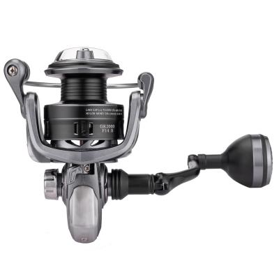 China LEFT HAND Way One No Gap 5.2:1 Metal Fishing Reel 1000s-6000 Series Max Drag 9kg BB Series Lightweight Spinning Sea Fishing Reel 13+1 for sale