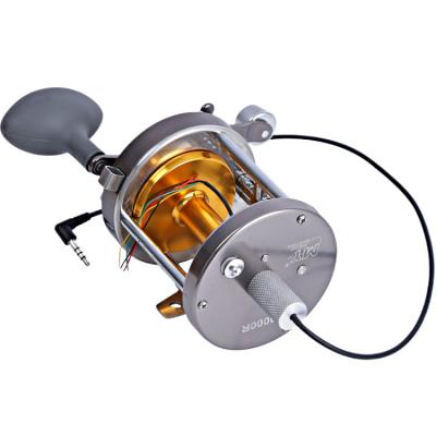 China Newest Model ROBBEN 9000Series Metal Reel Stainless Steel Wire Cup High Strength Visual Fishing Trolling Reels for sale