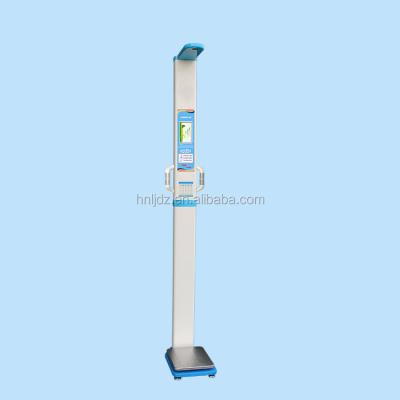 China Electronic body composition analysis bmi height weight balance body fat scale 33*46*230cm for sale