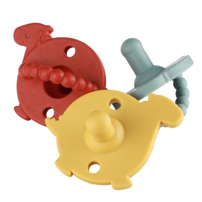 China BPA Free Silicone Baby Toys Newborn Soft Molar Chews Teethers Infant Training Teether Toy for sale