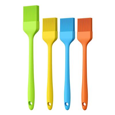 China Sustainable Food Grade BBQ Grill High Quality Reusable Silicone Basting Brush for sale