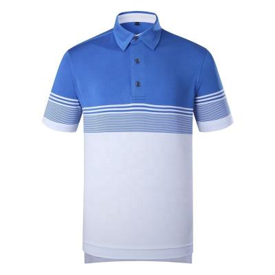 China Shrink-Proof Men Golf Polo Shirts Outdoor Leisure  Quick-Drying Plain for sale