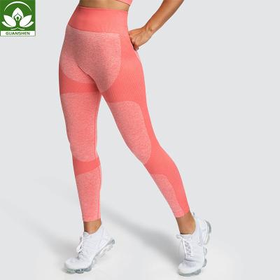 China Seamless Logo Women Yoga Wear Pants Breathable Sports Custom Yoga Wear Fitness Gym Leggings For Women for sale