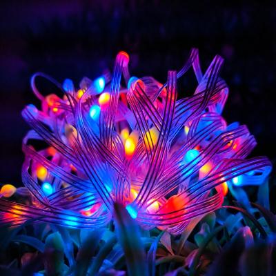 China Residential Residential RGB Led String 5V 5M Waterproof Outdoor Holiday Fairy Lights 10m Lights 20M 50M 100M RGB Led String Light For Christmas Party for sale