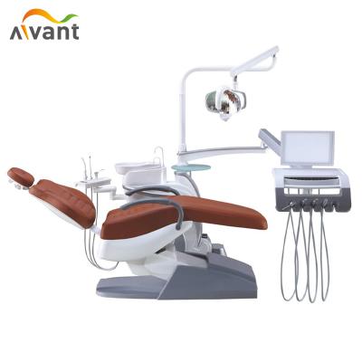 China Big Frame Brand Best Acrylic Hot Selling Integral Unit Dental Chair for sale