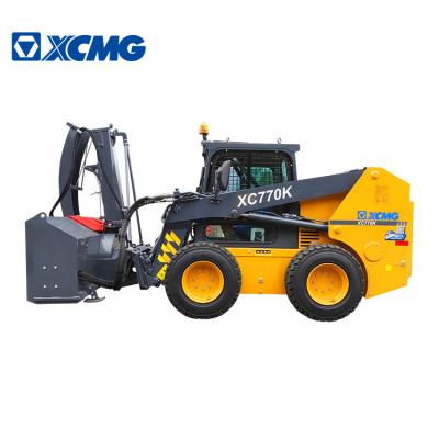 China China factory brand new heavy load skid steer loader XC770K for sale for sale