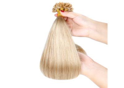 Cina Estensioni pre legate reali dei capelli di punta di 100% U senza pelo sintetico o del capelli misto in vendita