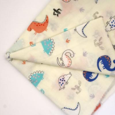 China Cute Design Custom Design Digital Printing Shrink-Resistant Best Price Organic Cotton Fabric For Kids Cloth for sale