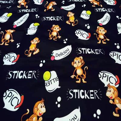 China Waterproof Custom Digital Printing PUL Waterproof Fabric For Baby Diaper for sale