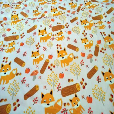 China Waterproof Waterproof Water Repellent Printed PUL Fabric For Baby Diaper Wet Bag Custom Printed PUL for sale