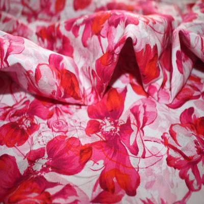 China 95% Cotton 5% Spandex Custom Antistatic Digital Printing Cotton Spandex Fabric for sale