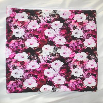 China Anti-Static Printing Customer Clean Single Jersey Knit French Terry Cloth Fabric for sale