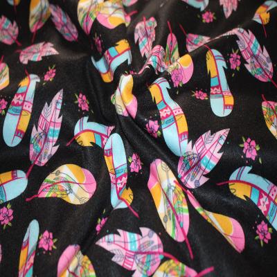 China Antistatic Wholesale 100% Polyester Custom Printed Soft Fleece Fabric for sale