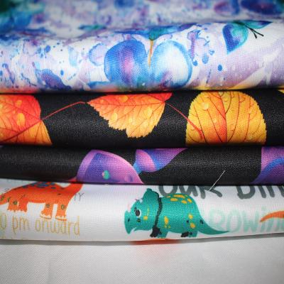 China Factory Supply Anti-Static Home Textile Printed Double Side Brushed Polyester Spandex Fabric for sale