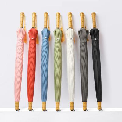 China All in 1 Wooden Stick umbrella for wedding parties, photography for sale