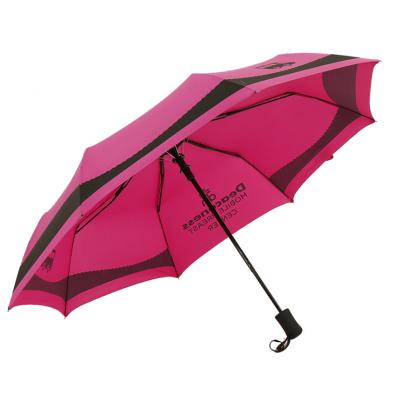 China Agriculture Wholesale custom new 21 inch 8 bone automatic umbrella sunshade sunblock sunny rain 3 fold gift umbrella can print LOGO for sale