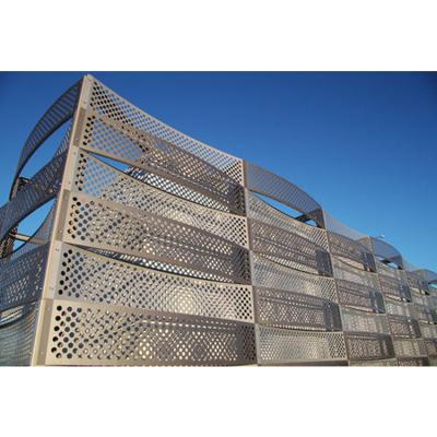 China Contemporary Aluminum Perforated Metal Wall Cladding Panels Exterior Facade Cladding Materials for sale