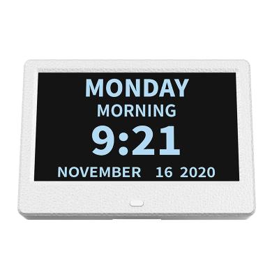 China Wifi AMABOO 7 Inch Digital 3 d Photo View Electronic Wall Calendar with Digital Clock Alarm for sale