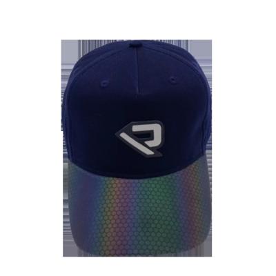 China COMMON Custom Professional Logo 5 Panel Printed Sports Baseball Cap For Adults for sale