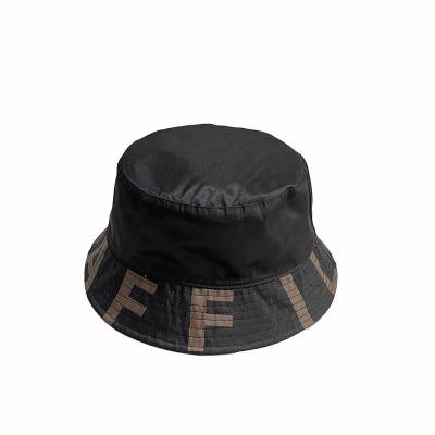 China Character New Product UV Protection Bucket Hat With Silk Print Custom Bucket Hat for sale