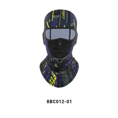 China QINGLONGLIN JOINT Men's Balaclava Balaclava Moto Breathable Motorcycle Printed Unisex Washable Face Mask for sale