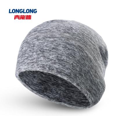 China COMMON Custom Winter Fleece Running Hats Ski Warm Hats Fleece Skullcap for sale