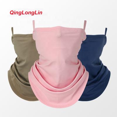 China QingLongLin Multifunctional Face Cover For Skiing Windproof Face Mask For Women Men Bandana Mask With Ear Loop Snow Face Mask for sale