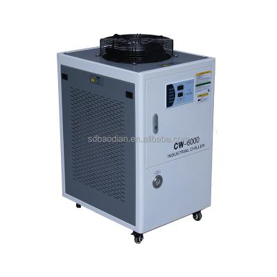 China CW-6000 cw5200 industrial cooling solutions industrial refrigerator water chiller for laser cutting machine for sale