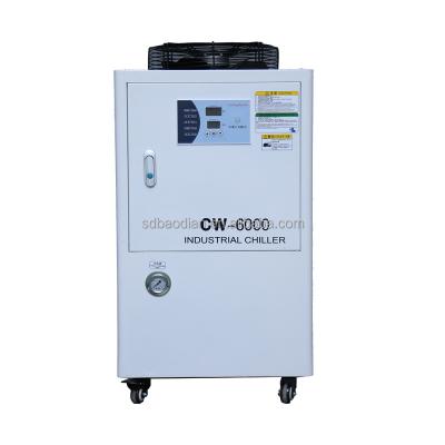 China CW-6000 Industrial Cooling Solutions Industrial Refrigerator Water Chiller For Laser Cutting Machine for sale