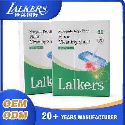 China Disposable Floor Cleaner Sheet Quick Dissolution Long Lasting For Home Cleaning for sale