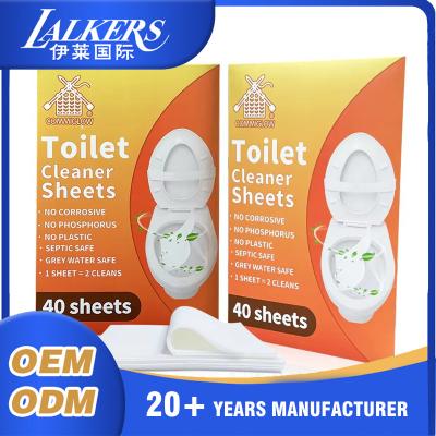 China OEM Eco Toilet Tablets Water Soluble Reduces Static Cling Easy To Use for sale