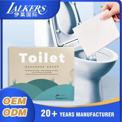 China Lalkers Custom Plant Based Toilet Bowl Cleaner Strips Eco Friendly Biodegradable Te koop