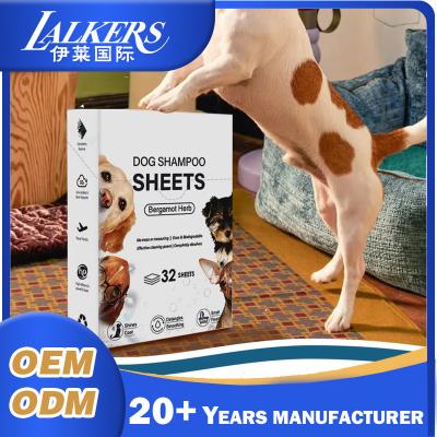 China Softener Pet Dryer Sheets Lavender Scent Antistatic Pet Laundry Sheets for sale