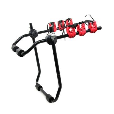 China Sturdy steel construction & China Folding Manufacturing Cheap Custom Steel Red Folding Bike Light Weight Bike Rack for sale