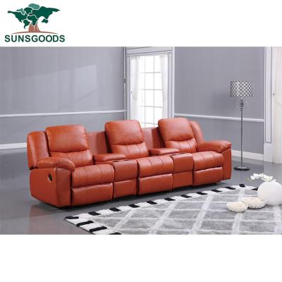 China Modern made in high quality China factory price theater theater seating recliner sofa recliner leather set recliner for sale