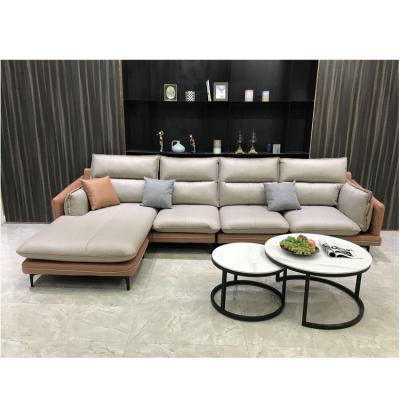 China SUNSGOODS Sponge Corner Fabric Sofa Set (Height)Adjustable Top Home Healthy Couches Living Room Furniture Sofa Set Fabric for sale