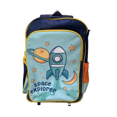 China Wholesale New Style Lightweight Kids To School Waterproof Trolley Bags Travel Trolley Bags Vintage Spinner Girls Rolling Children Luggage Bags Ret for sale