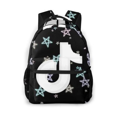 China Waterproof Tik Tok Bag Kids Backpack School Bags Backpack For Students Bookbag Casual Daypack for sale