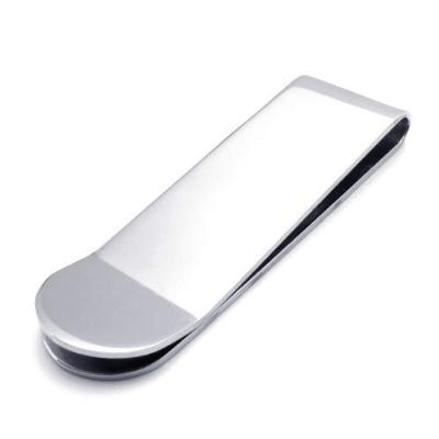 China 316L Stainless Steel Tagor Jewelry Fashion Trendy Money Clip Note Bill Clip PXM007 for sale