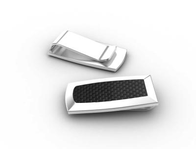 China Top Quality 316L Stainless Steel Tagor Jewelry Trendy Men's Gift Money Clip ADM05 for sale